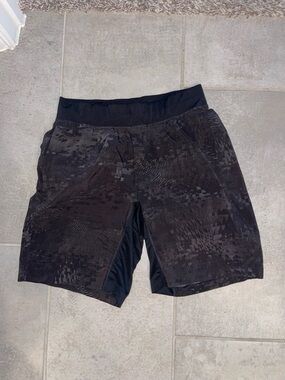 Men's Black Performance Training Shorts